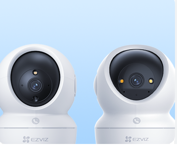 2 pcs H6C Pro 3 MP wifi camera,2 pcs 64gb sd card and installations package
